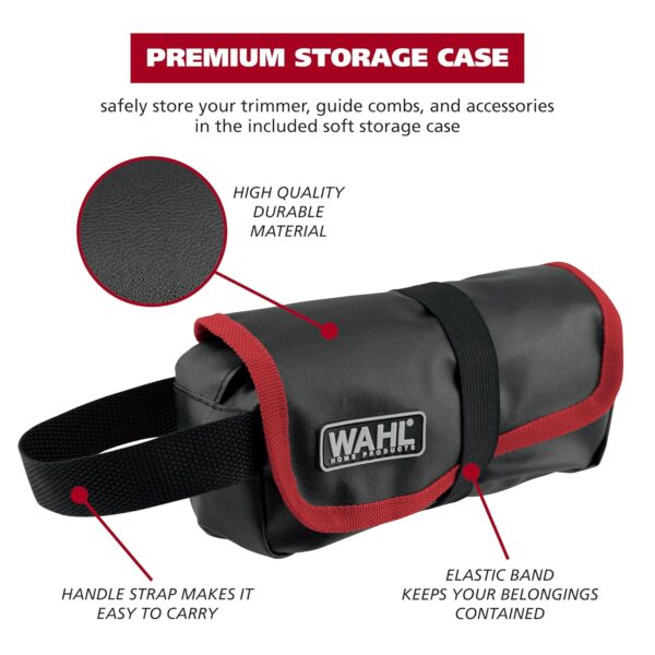 Wahl Lithium-Ion Cordless Rechargeable Edge & Detail Shaver and Beard Trimmer for Men with USB Charging – Model 3025950