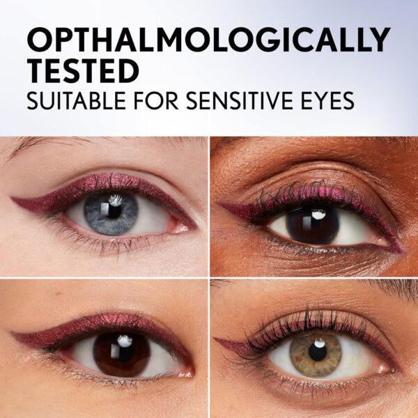 81q4zQgg3iL._SL1500_.jpg COVERGIRL Perfect Point Plus Ink Gel Eye Pencil, Pigmented, Long-Wearing, Vegan Formula, Dazzling Burgundy 295, 0.01oz