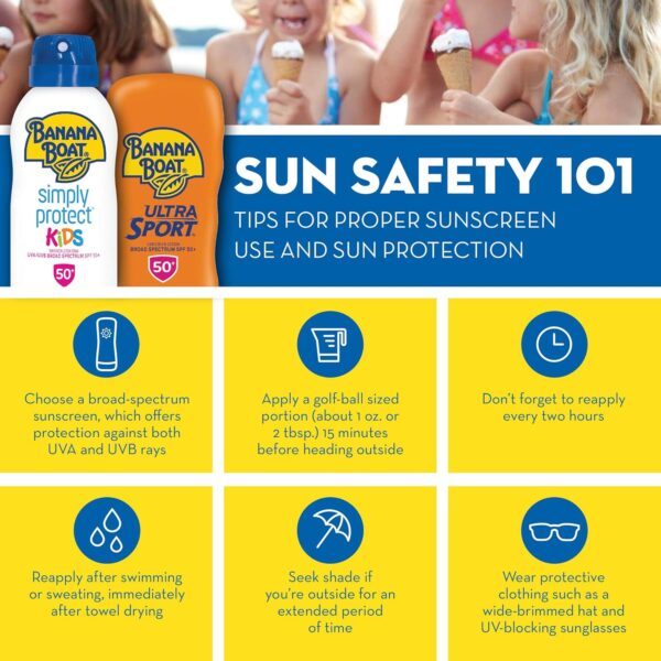 Banana Boat Sport Ultra SPF 15 Sunscreen Lotion Twin Pack | Banana Boat Sunscreen SPF 15 Lotion, Sunblock, Oxybenzone-Free, Water Resistant, 8oz each