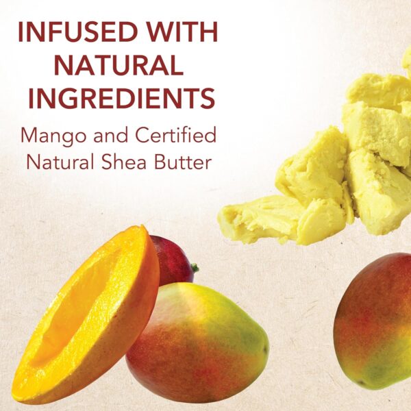 Leave In Conditioner with Mango & Shea Butter by Creme of Nature, Ultra Moisturizing for Dry Dehydrated Hair, 12 Fl Oz