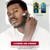 Wahl Lithium-Ion Cordless Rechargeable Edge & Detail Shaver and Beard Trimmer for Men with USB Charging – Model 3025950