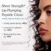 Thrive Causemetics Sheer Strength Lip Plumping Peptide Gloss, Lip Plumper with Vitamin E, Peptides, Plumps, Smooths & Hydrates Lips, High Shine, Vegan & Cruelty Free, Marlene (Light Pink)