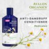 Avalon Organics Therapy Medicated Anti-Dandruff Conditioner for Soft, Flake-Free Hair, 14 Fluid Ounces