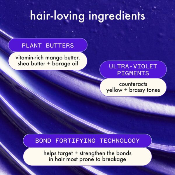 amika bust your brass toning + strength repair mask