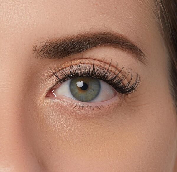 Clear Band False Eyelashes, Lash Extension Kit, Feathery & Wispy, Natural Volume, 8mm-10mm-12mm, Includes Bond & Seal, Precision Applicator & 36 Lash Clusters