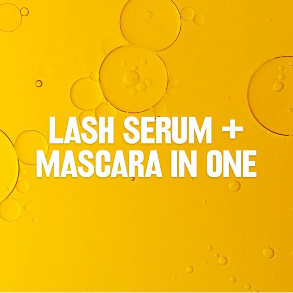 Revlon ColorStay Xtensionnaire Lengthening Lash Serum and Mascara In One, Tapered Brush for 2X Longer Looking Eyelashes, Infused with Pro Vitamin B5, Smudge-Proof, 201 Blackest Black