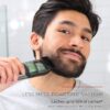 Remington Vacuum Beard Trimmer,13 Length and Style Settings with Adjustable Length Comb (2-18mm),Vacuum Trimmer for Beard, Mustache, and Stubble, Rechargeable Lithium Power, Washable, Removable Blades