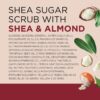 Dr Teal's Shea Sugar Body Scrub, Shea Butter with Almond Oil & Essential Oils, 19 oz (Pack of 3)