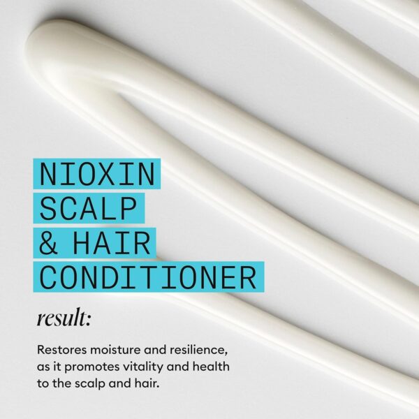 Nioxin System 3 Scalp + Hair Thickening Conditioner for Colored, Dry, & Damaged Hair with Light Thinning | Maintain Vibrant Color | Strengthen & Nourish with Niacinamide & Biotin | Promotes Vitality