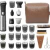 Philips Norelco Multi Groomer 29 Piece Mens Grooming Kit, Trimmer for Beard, Head, Body, and Face - NO Blade Oil Needed, MG7791/40