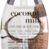 OGX Nourishing Coconut Milk Anti-Breakage Serum, 4 Ounce (Pack of 2) (91008)
