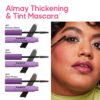 Almay Thickening & Tint Mascara, Instant Soft Full Volume, Conditions & Darkens Natural Lashes Over Time, No Flaking or Clumping, 402 Black, 0.28 fl oz