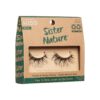 KISS Sister Nature False Eyelashes, 'Dawn', 12 mm, 100% Natural Hair, Recyclable Paper Box, Printed with Soy Ink, Cruelty Free, Vegan, Includes 1 Pair of Reusable Strip Lashes