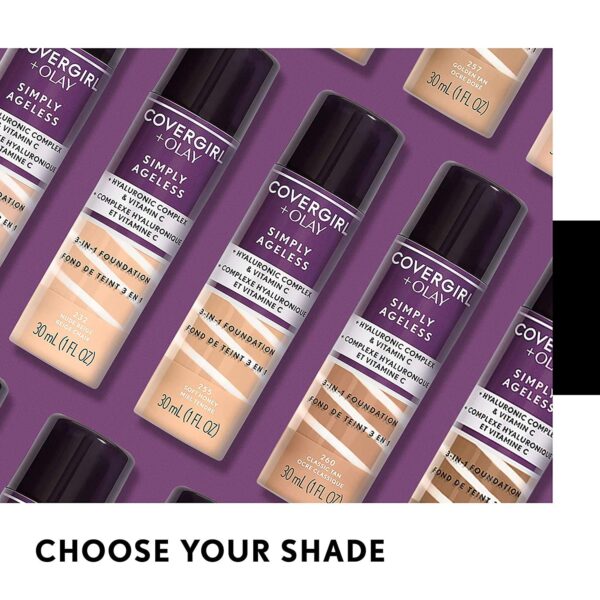 COVERGIRL Simply Ageless Makeup Primer, 1 Fl Oz, Pack of 1