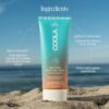 COOLA Organic Sunscreen SPF 70 Sunblock Body Lotion, Dermatologist Tested Skin Care for Daily Protection, Vegan and Gluten Free, Peach Blossom, 5 Fl Oz