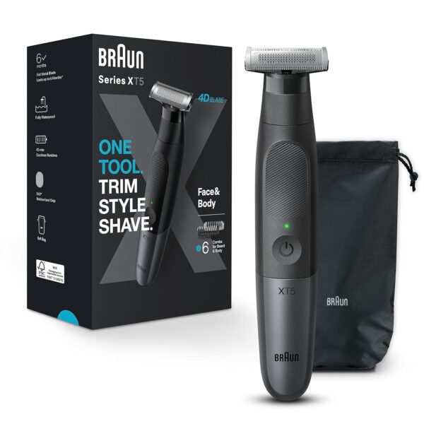 Braun Series XT5 All-in-One Men's Beard Trimmer and Electric Razor