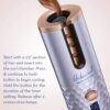 Conair Unbound Cordless Auto Curler - Rechargeable Auto Curler For Curls or Waves