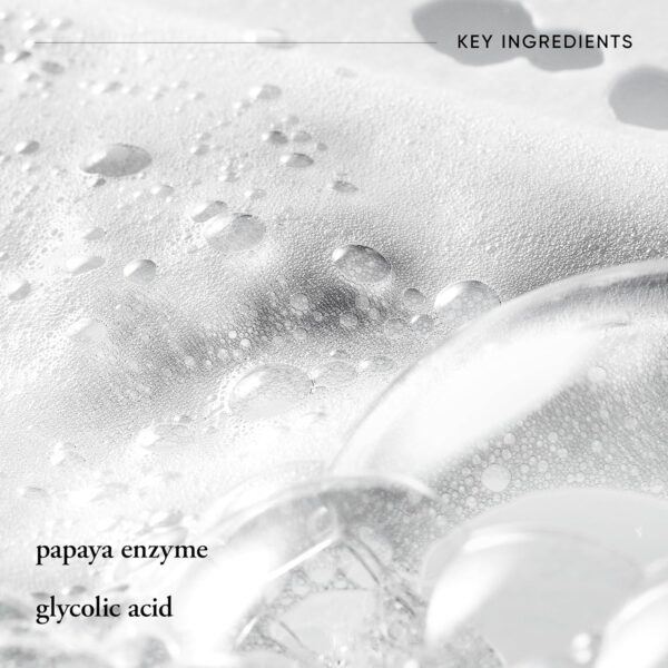 philosophy purity made simple pore purifying foaming facial cleanser - with papaya enzyme & glycolic acid - face wash removes dirt and impurities from pores - 5 fl oz