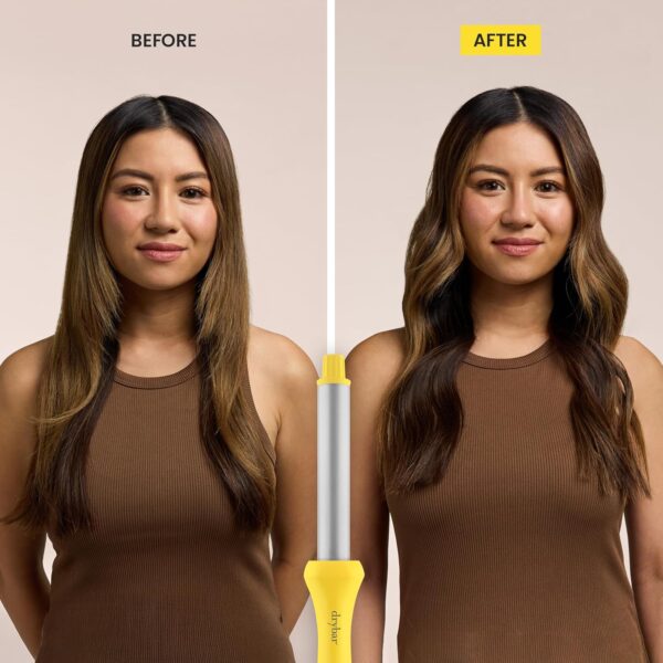 Drybar The Mixologist Interchangeable Styling Iron | One Tool with Three Different Hair Styles of Waves and Curls, Reduces Frizz, Adds Shine, Maintains Healthy Locks for all Hair Types
