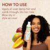 Leave In Conditioner with Mango & Shea Butter by Creme of Nature, Ultra Moisturizing for Dry Dehydrated Hair, 12 Fl Oz