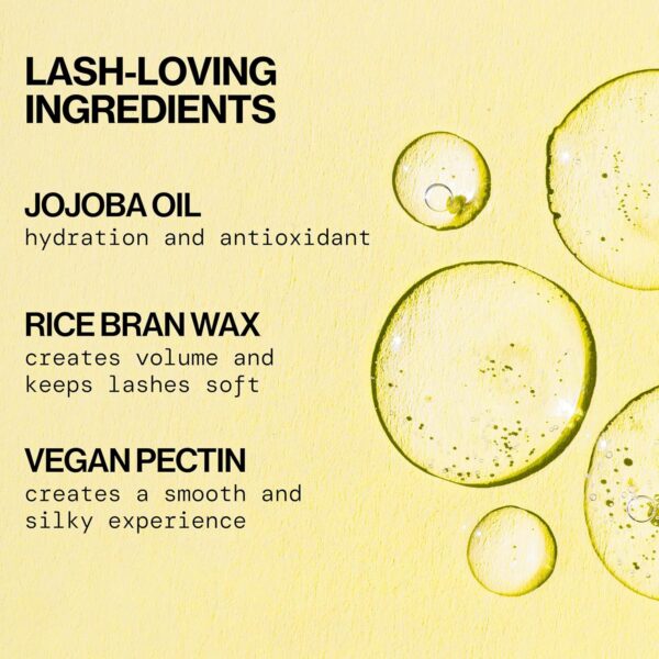 Pacifica Mascara – Surf Lash Eyelash Mascara, Water-Resistant Lash-Defining Formula with Jojoba Oil & Vegan Pectin for Long, Full Lashes, Unique Half-Pipe Twisted Wand, Vegan & Cruelty-Free