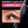 L'Oreal Paris Telescopic Lift Mascara, Lengthening and Volumizing Eye Makeup, Lash Lift with Up to 36HR Wear, Washable, Blackest Black, 0.33 Fl Oz