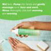 COOLA Organic Glowing Greens Facial Cleanser, Dermatologist Tested Skin Barrier Protection with Aloe Vera Juice, Vegan and Gluten Free