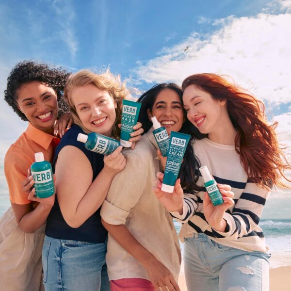 VERB Hydrate Styling Cream - Smooth + Reduce Frizz for Dry + Frizzy Hair - Amber + Warm Jasmine Scent