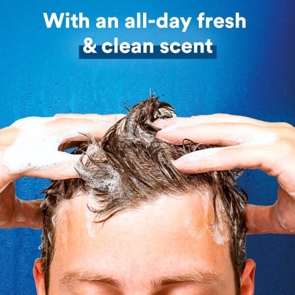 Suave Men 2 in 1 Anti Dandruff Shampoo and Conditioner, Classic Clean with Bamboo scent, 40 oz Pack of 3