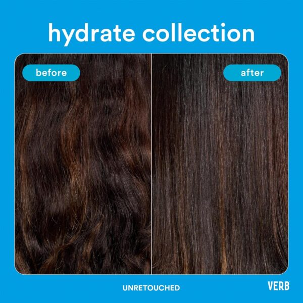 VERB Hydrate Styling Cream - Smooth + Reduce Frizz for Dry + Frizzy Hair - Amber + Warm Jasmine Scent