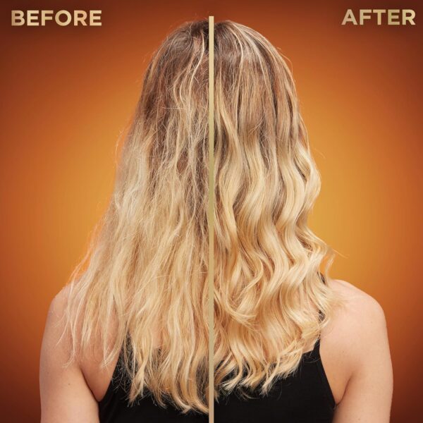 Garnier Whole Blends Honey Treasures Repairing Mask, for Dry, Damaged Hair, 11.5 Fl Oz, 2 Count (Packaging May Vary)