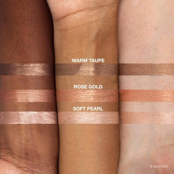 Neutrogena Sensitive Skin Eyeshadow + Primer, a Longwearing, 2-in-1 Metallic Eyeshadow for Sensitive Skin with Pro-Vitamin B5, Lightweight Cream-to-Powder Formula, Warm Taupe, 0.22 oz