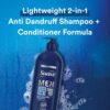 Suave Men 2 in 1 Anti Dandruff Shampoo and Conditioner, Classic Clean with Bamboo scent, 40 oz Pack of 3