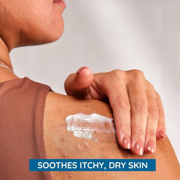 Aveeno Skin Relief Moisturizing Lotion for Very Dry Skin with Soothing Triple Oat & Shea Butter Formula, Dimethicone Skin Protectant Helps Heal Itchy, Dry Skin, Fragrance-Free, 8 fl. oz.