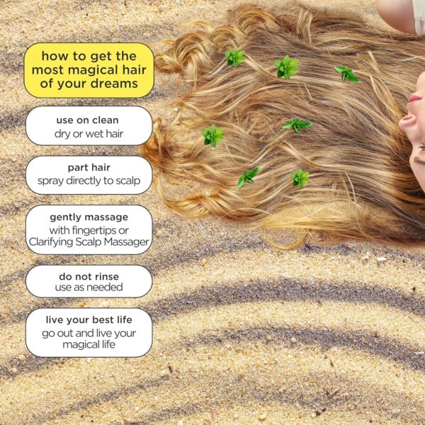 Pacifica Rosemary Mint Scalp Refresher Spray 5oz – Cooling Daily Scalp Treatment for Itchy Dry Scalp, Refreshes & Moisturizes, Vegan Leave-In Hair Mist for All Hair Types, Non-Greasy Cruelty-Free